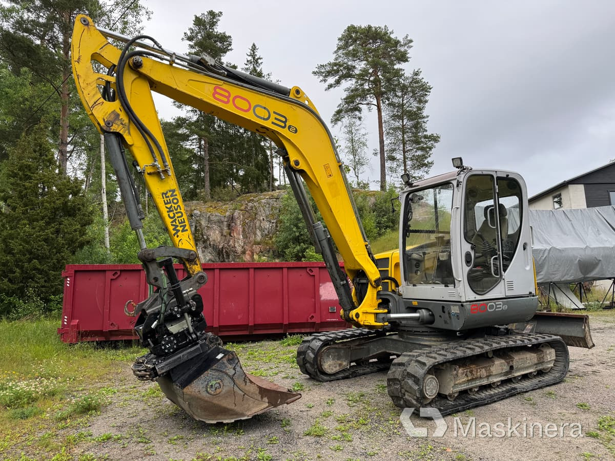 Wacker Neuson 8003-2 Grävmaskin Wacker Neuson 8003 RD - Bandgrävare: bild 1 Wacker Neuson 8003-2 Grävmaskin Wacker Neuson 8003 RD - Bandgrävare: bild 1