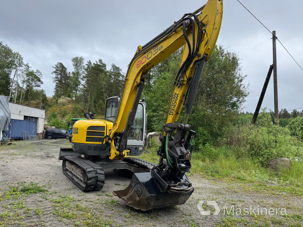 Wacker Neuson 8003-2 Grävmaskin Wacker Neuson 8003 RD - Bandgrävare: bild 3 Wacker Neuson 8003-2 Grävmaskin Wacker Neuson 8003 RD - Bandgrävare: bild 3