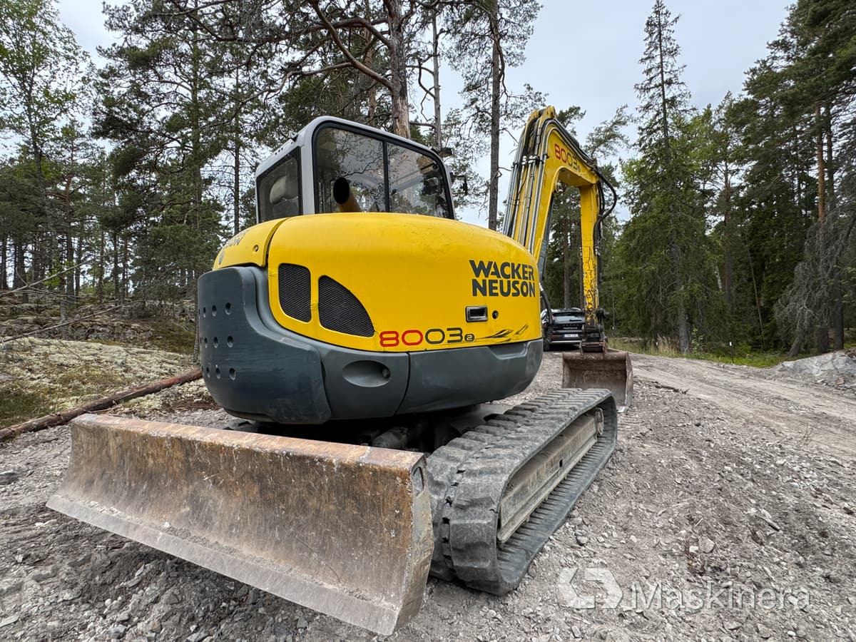 Wacker Neuson 8003-2 Grävmaskin Wacker Neuson 8003 RD - Bandgrävare: bild 5 Wacker Neuson 8003-2 Grävmaskin Wacker Neuson 8003 RD - Bandgrävare: bild 5