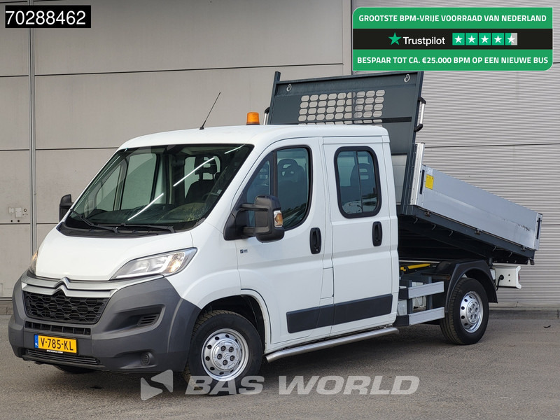 Citroën Jumper 130PK Kipper Dubbel Cabine Trekhaak Euro6 Tipper Benne Kieper 2m3 Trekhaak - Transportbil med tippflak: bild 1 Citroën Jumper 130PK Kipper Dubbel Cabine Trekhaak Euro6 Tipper Benne Kieper 2m3 Trekhaak - Transportbil med tippflak: bild 1