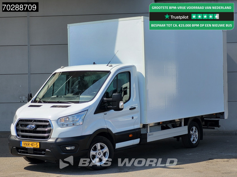 Ford Transit 130pk Laadklep Zijdeur Bakwagen Airco Cruise Camera Parkeersensoren Euro6 Meubelbak Koffer 21m3 Airco Cruise control - Volymskåp: bild 1 Ford Transit 130pk Laadklep Zijdeur Bakwagen Airco Cruise Camera Parkeersensoren Euro6 Meubelbak Koffer 21m3 Airco Cruise control - Volymskåp: bild 1
