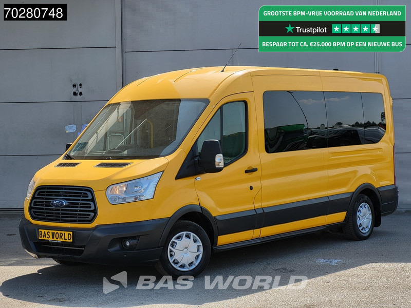 Ford Transit 130pk Personenvervoer Luchtvering Taxi L3H2 Ramp Airco Cruise Parkeersensoren Euro6 Kombi Tourer 9-zitter 9-Sitze 11m3 Airco Cru - Minibuss, Persontransport: bild 1 Ford Transit 130pk Personenvervoer Luchtvering Taxi L3H2 Ramp Airco Cruise Parkeersensoren Euro6 Kombi Tourer 9-zitter 9-Sitze 11m3 Airco Cru - Minibuss, Persontransport: bild 1
