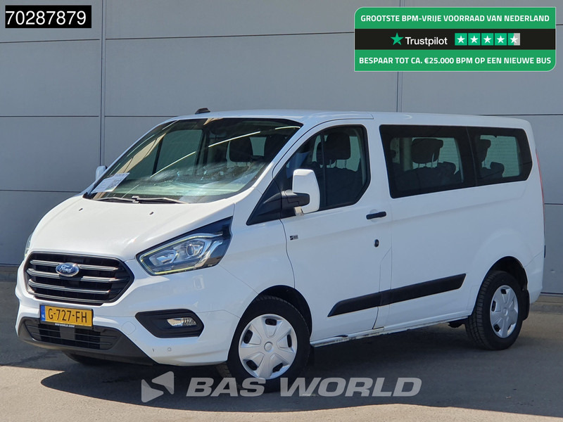 Ford Transit Custom 105pk Personenvervoer Incl.BPM/Ex. BTW 9-Persoons Airco Cruise LED Parkeersensoren Taxi Passenger Transport Kombi Tourer Euro6 L - Minibuss, Persontransport: bild 1 Ford Transit Custom 105pk Personenvervoer Incl.BPM/Ex. BTW 9-Persoons Airco Cruise LED Parkeersensoren Taxi Passenger Transport Kombi Tourer Euro6 L - Minibuss, Persontransport: bild 1