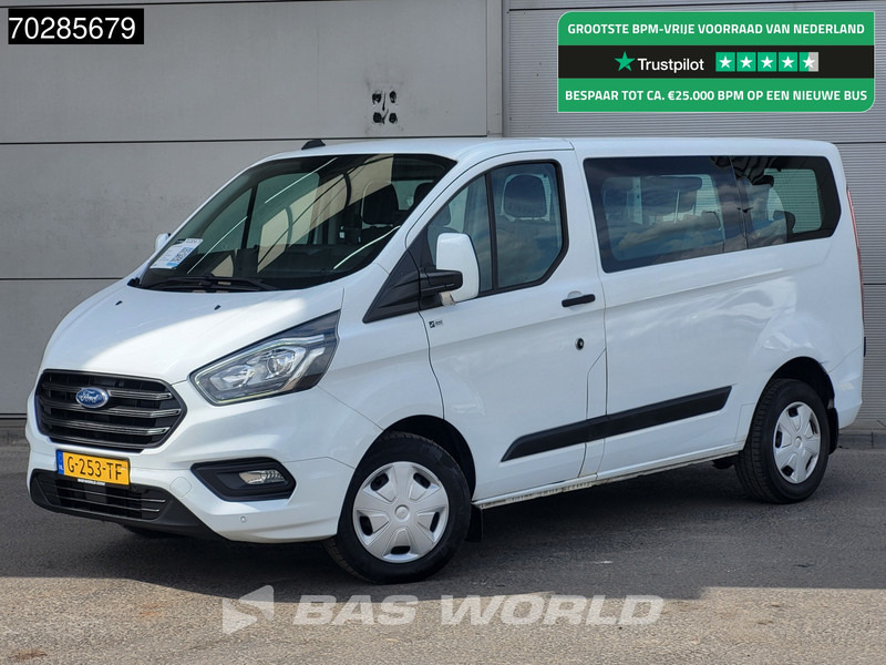 Ford Transit Custom Personenvervoer Incl.BPM/Ex. BTW 9-Persoons Airco Cruise LED Parkeersensoren Taxi Passenger Transport Kombi Tourer Euro6 L2 Airc - Minibuss, Persontransport: bild 1 Ford Transit Custom Personenvervoer Incl.BPM/Ex. BTW 9-Persoons Airco Cruise LED Parkeersensoren Taxi Passenger Transport Kombi Tourer Euro6 L2 Airc - Minibuss, Persontransport: bild 1