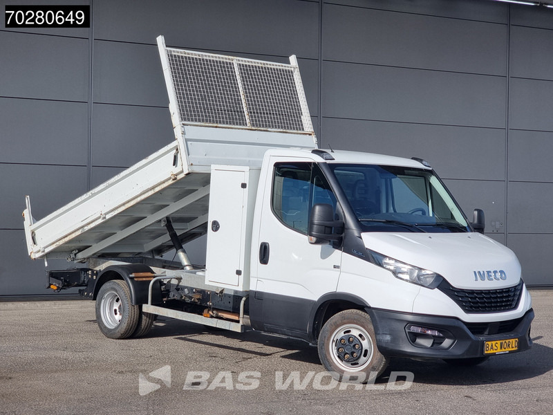Iveco Daily 35C14 Kipper met Kist Dubbellucht 3,5t Trekhaak Airco Cruise Euro6 Kieper Tipper Benne Airco Trekhaak Cruise control - Transportbil med tippflak: bild 3 Iveco Daily 35C14 Kipper met Kist Dubbellucht 3,5t Trekhaak Airco Cruise Euro6 Kieper Tipper Benne Airco Trekhaak Cruise control - Transportbil med tippflak: bild 3