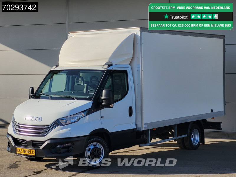 Iveco Daily 35C16 3.0L Bakwagen Dubbellucht Airco Cruise Euro6 Meubelbak Koffer 19m3 Airco Cruise control - Volymskåp: bild 1 Iveco Daily 35C16 3.0L Bakwagen Dubbellucht Airco Cruise Euro6 Meubelbak Koffer 19m3 Airco Cruise control - Volymskåp: bild 1