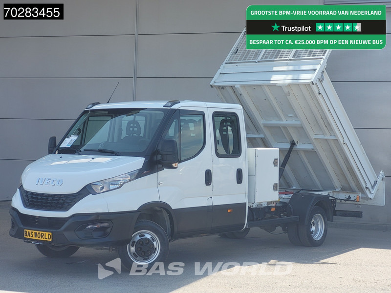 Iveco Daily 35C16 3.0L Kipper met Kist Dubbel Cabine Dubbellucht 3,5t Trekhaak Navi Airco Cruise Camera Euro6 Tipper Benne Kieper 2m3 Airco - Transportbil med tippflak: bild 1 Iveco Daily 35C16 3.0L Kipper met Kist Dubbel Cabine Dubbellucht 3,5t Trekhaak Navi Airco Cruise Camera Euro6 Tipper Benne Kieper 2m3 Airco - Transportbil med tippflak: bild 1
