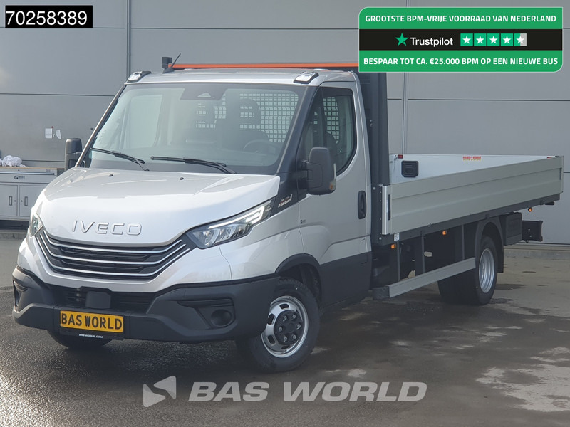 Iveco Daily 35C21 3.0 210PK 2025model Open laadbak CarPlay ACC LED 3,5T Trekvermogen Pritsche Pickup Airco - Transportbil med flak: bild 1 Iveco Daily 35C21 3.0 210PK 2025model Open laadbak CarPlay ACC LED 3,5T Trekvermogen Pritsche Pickup Airco - Transportbil med flak: bild 1