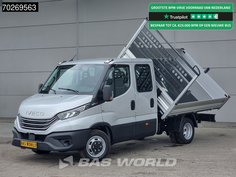 Iveco Daily 35C21 3 zijdige Kipper Dubbel Cabine 210PK 3.0L Dubbellucht Airco Cruise LED Camera Tipper Benne Kieper 2m3 Airco Dubbel cabine - Transportbil med tippflak: bild 1 Iveco Daily 35C21 3 zijdige Kipper Dubbel Cabine 210PK 3.0L Dubbellucht Airco Cruise LED Camera Tipper Benne Kieper 2m3 Airco Dubbel cabine - Transportbil med tippflak: bild 1