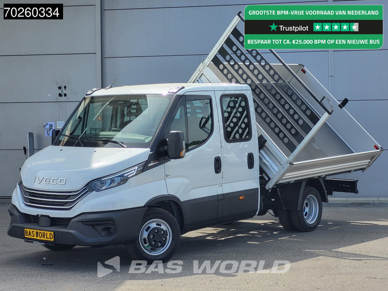 Iveco Daily 35C21 3 zijdige Kipper Dubbel Cabine 210PK 3.0L Dubbellucht Airco Cruise LED Camera Tipper Benne Kieper 2m3 Airco - Transportbil med tippflak: bild 1 Iveco Daily 35C21 3 zijdige Kipper Dubbel Cabine 210PK 3.0L Dubbellucht Airco Cruise LED Camera Tipper Benne Kieper 2m3 Airco - Transportbil med tippflak: bild 1