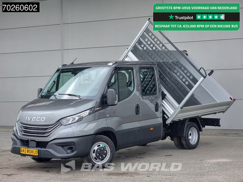 Iveco Daily 35C21 3 zijdige Kipper Dubbel Cabine 210PK 3.0L Dubbellucht Airco Cruise LED Camera Tipper Benne Kieper 2m3 Airco - Transportbil med tippflak: bild 1 Iveco Daily 35C21 3 zijdige Kipper Dubbel Cabine 210PK 3.0L Dubbellucht Airco Cruise LED Camera Tipper Benne Kieper 2m3 Airco - Transportbil med tippflak: bild 1