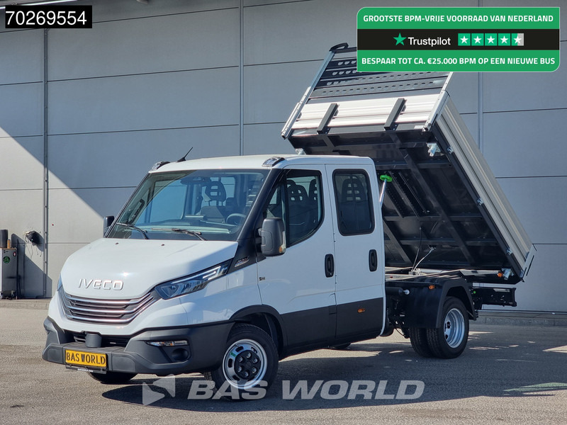 Iveco Daily 35C21 3 zijdige Kipper Dubbel Cabine 210PK 3.0L Dubbellucht Airco Cruise LED Camera Tipper Benne Kieper 2m3 Airco Trekhaak - Transportbil med tippflak: bild 1 Iveco Daily 35C21 3 zijdige Kipper Dubbel Cabine 210PK 3.0L Dubbellucht Airco Cruise LED Camera Tipper Benne Kieper 2m3 Airco Trekhaak - Transportbil med tippflak: bild 1