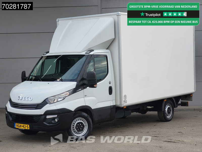 Iveco Daily 35S18 3.0L Laadklep Bakwagen Airco Lat om Lat Euro6 Meubelbak Koffer 20m3 Airco - Volymskåp: bild 1 Iveco Daily 35S18 3.0L Laadklep Bakwagen Airco Lat om Lat Euro6 Meubelbak Koffer 20m3 Airco - Volymskåp: bild 1
