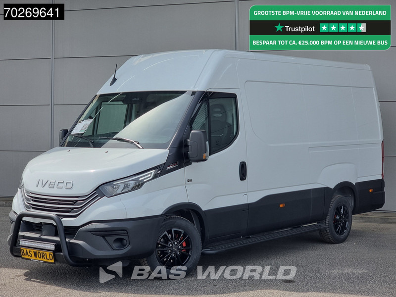 Iveco Daily 35S21 3.0L 210PK BAS EDITION L2H2 Bullbar LED ACC CarPlay Camera Trekhaak L2 12m3 Airco Trekhaak - Skåpbil: bild 1 Iveco Daily 35S21 3.0L 210PK BAS EDITION L2H2 Bullbar LED ACC CarPlay Camera Trekhaak L2 12m3 Airco Trekhaak - Skåpbil: bild 1