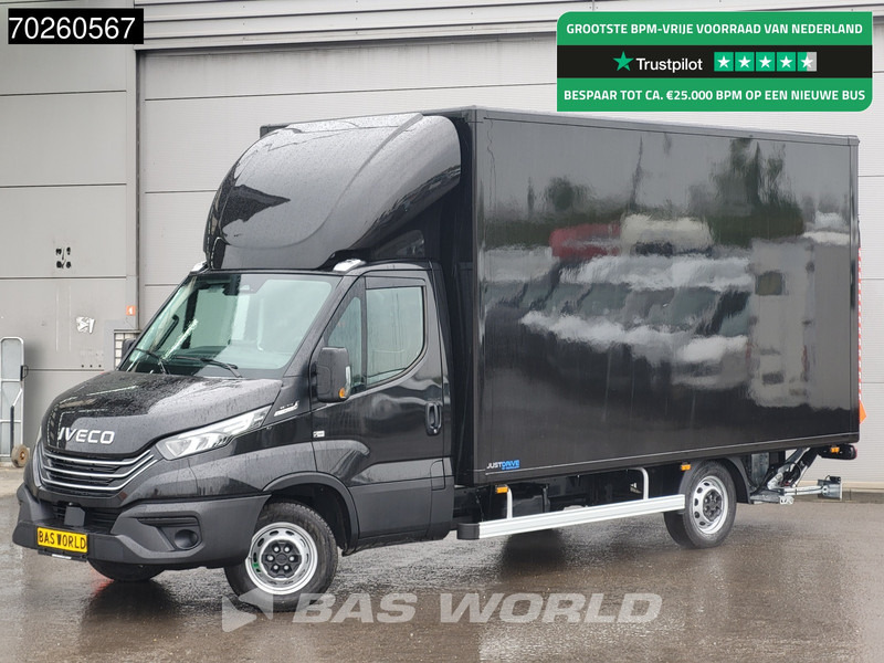 Iveco Daily 35S21 Automaat Lat om lat Dhollandia laadklep Bakwagen ACC LED Meubelbak Koffer 21m3 Airco - Volymskåp: bild 1 Iveco Daily 35S21 Automaat Lat om lat Dhollandia laadklep Bakwagen ACC LED Meubelbak Koffer 21m3 Airco - Volymskåp: bild 1