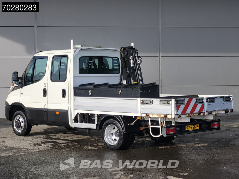 Iveco Daily 50C17 3,0L Automaat HIAB 017T-2 DC Open laadbak Dubbellucht Airco Euro6 Pickup Crane Kraanwagen Pritsche Airco Dubbel cabine - Transportbil med flak: bild 2 Iveco Daily 50C17 3,0L Automaat HIAB 017T-2 DC Open laadbak Dubbellucht Airco Euro6 Pickup Crane Kraanwagen Pritsche Airco Dubbel cabine - Transportbil med flak: bild 2