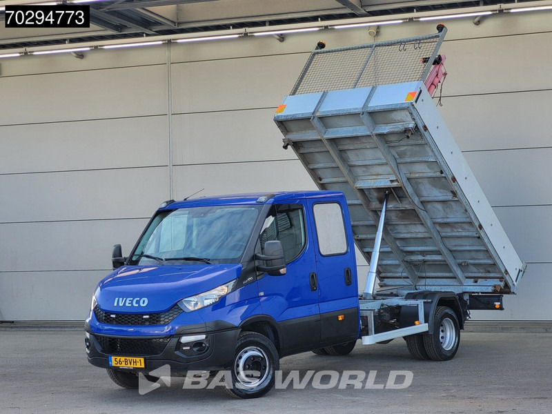 Iveco Daily 70C17 Drie-Zijdige 3.0L Kipper 7-tons Kraan Dubbellucht 170PK 3,5t Trekhaak Airco Tipper Benne Kieper Kraanwagen Crane Kranwagen - Transportbil med tippflak: bild 3 Iveco Daily 70C17 Drie-Zijdige 3.0L Kipper 7-tons Kraan Dubbellucht 170PK 3,5t Trekhaak Airco Tipper Benne Kieper Kraanwagen Crane Kranwagen - Transportbil med tippflak: bild 3