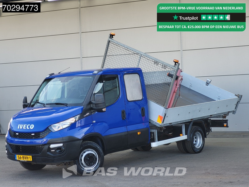 Iveco Daily 70C17 Drie-Zijdige 3.0L Kipper 7-tons Kraan Dubbellucht 170PK 3,5t Trekhaak Airco Tipper Benne Kieper Kraanwagen Crane Kranwagen - Transportbil med tippflak: bild 1 Iveco Daily 70C17 Drie-Zijdige 3.0L Kipper 7-tons Kraan Dubbellucht 170PK 3,5t Trekhaak Airco Tipper Benne Kieper Kraanwagen Crane Kranwagen - Transportbil med tippflak: bild 1