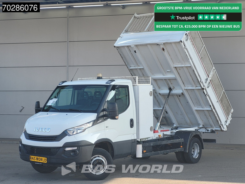Iveco Daily 72C18 3.0L Kipper Dubbellucht 3,5t Trekhaak Airco Cruise Euro6 Tipper Benne Kieper 3m3 Airco Trekhaak Cruise control - Transportbil med tippflak: bild 1 Iveco Daily 72C18 3.0L Kipper Dubbellucht 3,5t Trekhaak Airco Cruise Euro6 Tipper Benne Kieper 3m3 Airco Trekhaak Cruise control - Transportbil med tippflak: bild 1