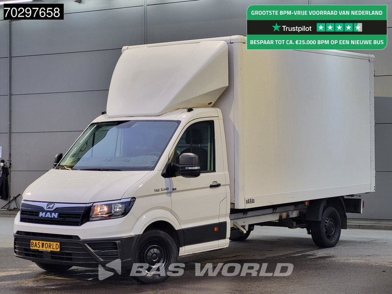 MAN TGE 3.140 Bakwagen Achterdeuren Airco Cruise Camera Euro6 Meubelbak Koffer Airco Cruise control - Volymskåp: bild 1 MAN TGE 3.140 Bakwagen Achterdeuren Airco Cruise Camera Euro6 Meubelbak Koffer Airco Cruise control - Volymskåp: bild 1