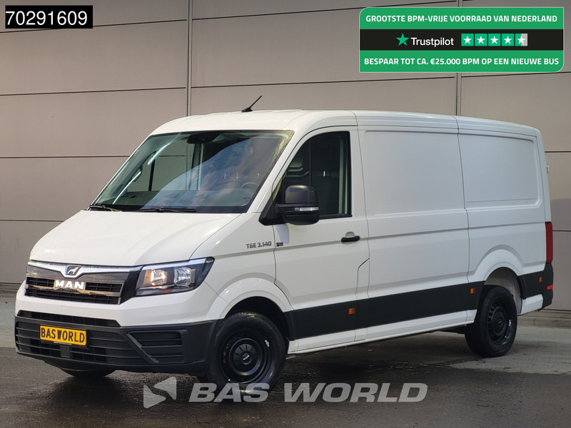 MAN TGE 3.140 L3H2 Trekhaak Airco Cruise Camera Euro6 CarPlay L2H1 Laag Dak 11m3 Airco Trekhaak Cruise control - Skåpbil: bild 1 MAN TGE 3.140 L3H2 Trekhaak Airco Cruise Camera Euro6 CarPlay L2H1 Laag Dak 11m3 Airco Trekhaak Cruise control - Skåpbil: bild 1