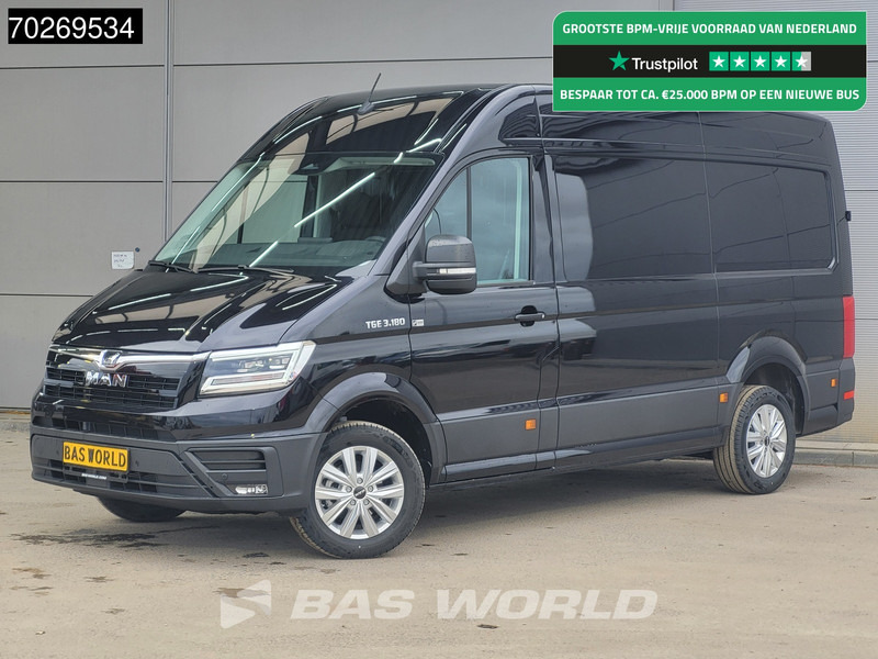 MAN TGE 3.180 Automaat 2025 model Facelift L3H3 Navi CarPlay Cruise Camera L2H2 12m3 Airco Cruise control - Skåpbil: bild 1 MAN TGE 3.180 Automaat 2025 model Facelift L3H3 Navi CarPlay Cruise Camera L2H2 12m3 Airco Cruise control - Skåpbil: bild 1