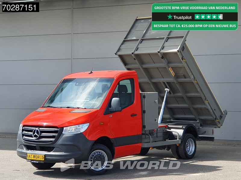 Mercedes-Benz Sprinter 514 CDI Kipper met Kist Dubbellucht 3,5t Trekhaak Airco Cruise Euro6 Tipper Benne Kieper 2m3 Airco Trekhaak Cruise control - Transportbil med tippflak: bild 1 Mercedes-Benz Sprinter 514 CDI Kipper met Kist Dubbellucht 3,5t Trekhaak Airco Cruise Euro6 Tipper Benne Kieper 2m3 Airco Trekhaak Cruise control - Transportbil med tippflak: bild 1