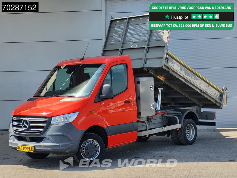 Mercedes-Benz Sprinter 514 CDI Kipper met Kist Dubbellucht 3,5t Trekhaak Airco Cruise Euro6 Tipper Benne Kieper 2m3 Airco Trekhaak Cruise control - Transportbil med tippflak: bild 1 Mercedes-Benz Sprinter 514 CDI Kipper met Kist Dubbellucht 3,5t Trekhaak Airco Cruise Euro6 Tipper Benne Kieper 2m3 Airco Trekhaak Cruise control - Transportbil med tippflak: bild 1