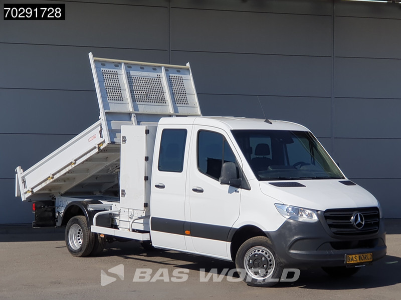 Mercedes-Benz Sprinter 514 CDI Open Laadbak met Kist Dubbel Cabine Dubbellucht 3,5t Trekhaak Airco Cruise Euro6 Pritsche Pickup Open Box 2m3 Airco Trek - Transportbil med flak: bild 3 Mercedes-Benz Sprinter 514 CDI Open Laadbak met Kist Dubbel Cabine Dubbellucht 3,5t Trekhaak Airco Cruise Euro6 Pritsche Pickup Open Box 2m3 Airco Trek - Transportbil med flak: bild 3