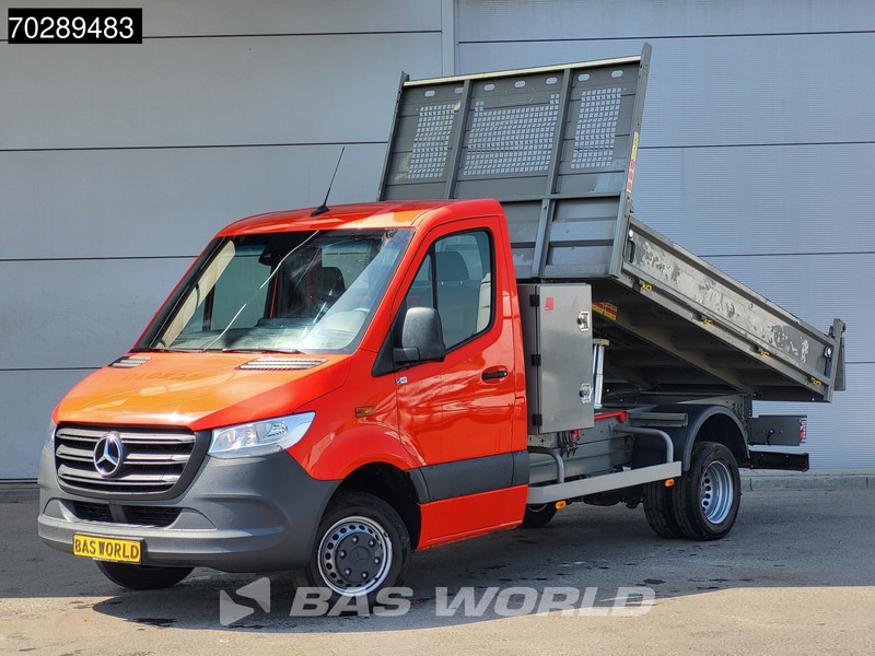 Mercedes-Benz Sprinter 514 CDI Open Laadbak met Kist Dubbellucht 3,5t Trekhaak Airco Cruise Euro6 Pritsche Pickup Open Box 2m3 Airco Trekhaak Cruise co - Transportbil med flak: bild 3 Mercedes-Benz Sprinter 514 CDI Open Laadbak met Kist Dubbellucht 3,5t Trekhaak Airco Cruise Euro6 Pritsche Pickup Open Box 2m3 Airco Trekhaak Cruise co - Transportbil med flak: bild 3