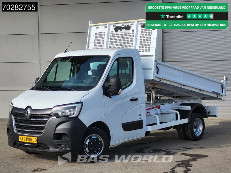 Renault Master 130pk Kipper Dubbellucht LED Airco Cruise Euro6 Tipper Benne Kieper 2m3 Airco Cruise control - Transportbil med tippflak: bild 1 Renault Master 130pk Kipper Dubbellucht LED Airco Cruise Euro6 Tipper Benne Kieper 2m3 Airco Cruise control - Transportbil med tippflak: bild 1