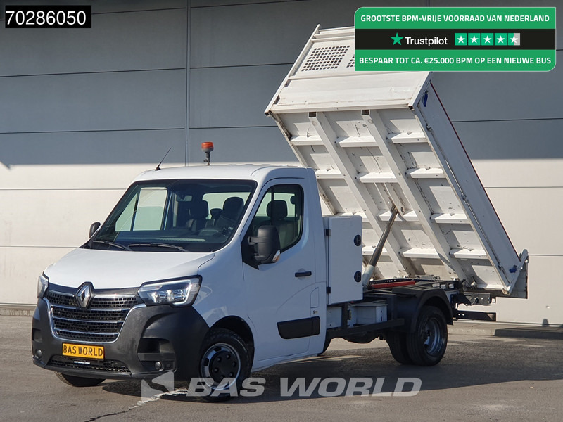 Renault Master 145PK Kipper met Kist Dubbellucht 3,5t Trekhaak Navi Airco Cruise LED Euro6 Tipper Benne Kieper 2m3 Airco Trekhaak Cruise control - Transportbil med tippflak: bild 1 Renault Master 145PK Kipper met Kist Dubbellucht 3,5t Trekhaak Navi Airco Cruise LED Euro6 Tipper Benne Kieper 2m3 Airco Trekhaak Cruise control - Transportbil med tippflak: bild 1