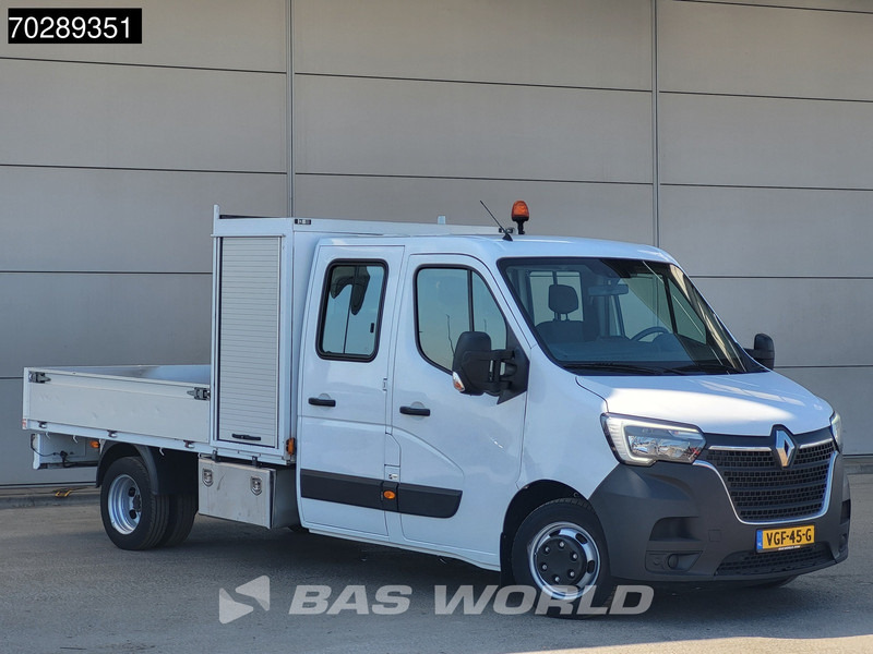 Renault Master 145PK Open Laadbak Dubbellucht 3,5t Trekhaak DC Dubbel Cabine Airco Cruise Euro6 Pritsche Pickup Open Box Airco Trekhaak Cruise contro - Transportbil med flak: bild 3 Renault Master 145PK Open Laadbak Dubbellucht 3,5t Trekhaak DC Dubbel Cabine Airco Cruise Euro6 Pritsche Pickup Open Box Airco Trekhaak Cruise contro - Transportbil med flak: bild 3
