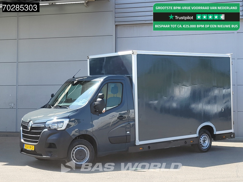 Renault Master 150PK Bakwagen Airco Cruise Luchtvering Meubelbak Plancher Verkoopwagen Foodtruck Paardenwagen 18m3 Airco Cruise control - Volymskåp: bild 1 Renault Master 150PK Bakwagen Airco Cruise Luchtvering Meubelbak Plancher Verkoopwagen Foodtruck Paardenwagen 18m3 Airco Cruise control - Volymskåp: bild 1