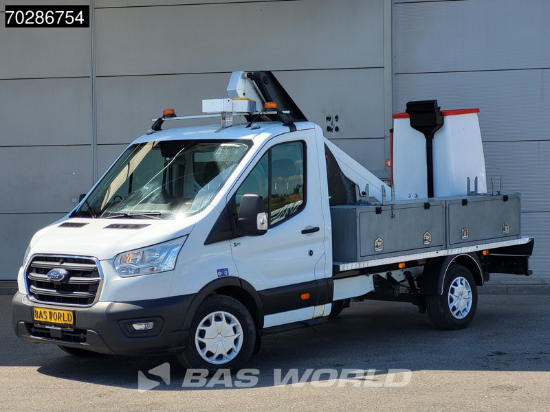 Ford Transit 130pk Hoogwerker 11meter Werkhoogte Trekhaak Airco Cruise Euro6 Nacelle Arbeitsbühne 1Personen Trekhaak Cruise control - Transportbil: bild 3 Ford Transit 130pk Hoogwerker 11meter Werkhoogte Trekhaak Airco Cruise Euro6 Nacelle Arbeitsbühne 1Personen Trekhaak Cruise control - Transportbil: bild 3