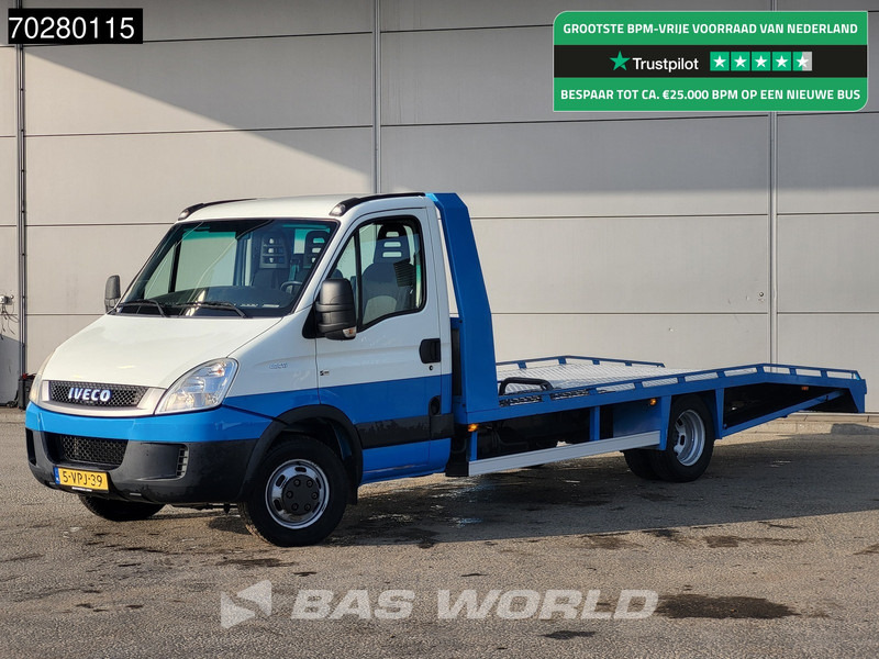 Iveco Daily 40C17 3.0L Autotransporter Luchtvering 3,5t Trekhaak Airco Oprijwagen Cartransporter Airco Trekhaak - Transportbil: bild 1 Iveco Daily 40C17 3.0L Autotransporter Luchtvering 3,5t Trekhaak Airco Oprijwagen Cartransporter Airco Trekhaak - Transportbil: bild 1