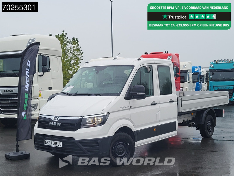 MAN TGE 3.140 Automatik Pritsche AHK Doppel Kabine Klima Tempomat Pickup Airco Dubbel cabine Trekhaak Cruise control - Transportbil: bild 1 MAN TGE 3.140 Automatik Pritsche AHK Doppel Kabine Klima Tempomat Pickup Airco Dubbel cabine Trekhaak Cruise control - Transportbil: bild 1
