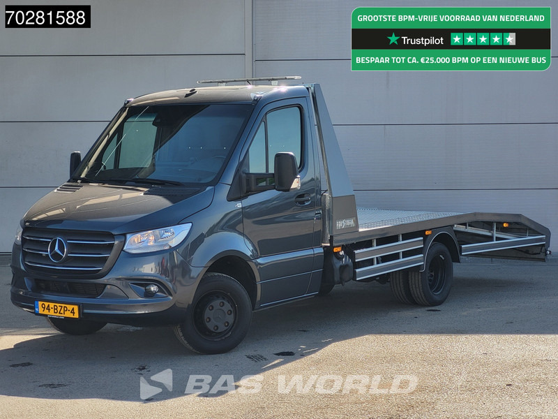 Mercedes-Benz Sprinter 519 3.0L V6 Autotransporter Oprijwagen Lier Trekhaak Navi Airco Cruise MBUX Euro6 Cartransporter Airco Trekhaak Cruise control - Transportbil: bild 1 Mercedes-Benz Sprinter 519 3.0L V6 Autotransporter Oprijwagen Lier Trekhaak Navi Airco Cruise MBUX Euro6 Cartransporter Airco Trekhaak Cruise control - Transportbil: bild 1