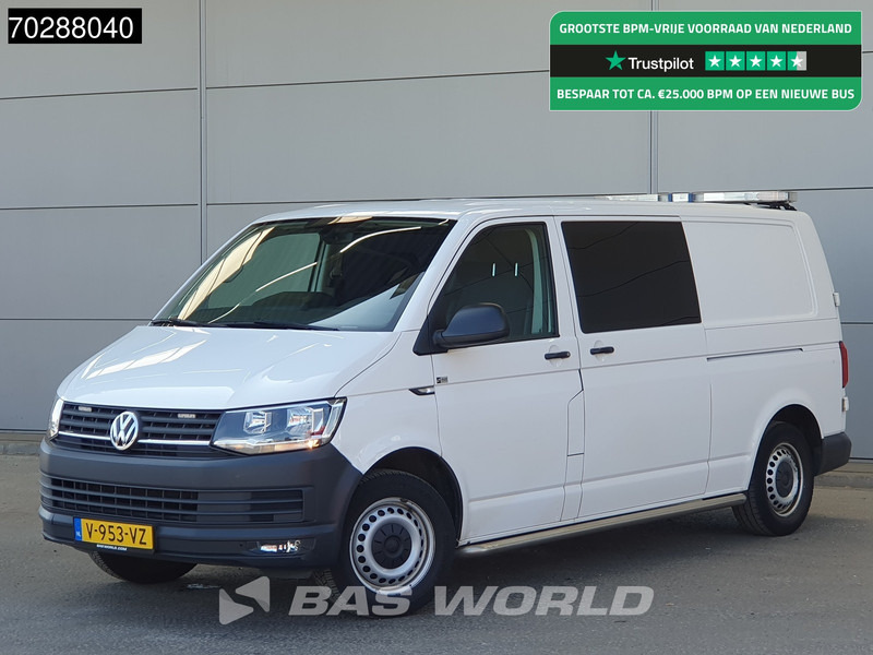 Volkswagen Transporter 150PK Dubbel Cabine Automaat L2H1 Navi Trekhaak Airco Cruise Parkeersensoren Werkplaatsinrichting L2 DC Mixto Doka 4m3 Airco Trekhaak - Små skåpbil: bild 1 Volkswagen Transporter 150PK Dubbel Cabine Automaat L2H1 Navi Trekhaak Airco Cruise Parkeersensoren Werkplaatsinrichting L2 DC Mixto Doka 4m3 Airco Trekhaak - Små skåpbil: bild 1