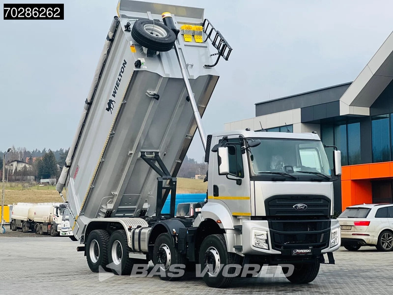 Ford F-Line 4145 8X4 NEW! 18m3 Wielton Tipper Steelsuspension Automatic Navi Euro 6 - Tippbil lastbil: bild 3 Ford F-Line 4145 8X4 NEW! 18m3 Wielton Tipper Steelsuspension Automatic Navi Euro 6 - Tippbil lastbil: bild 3