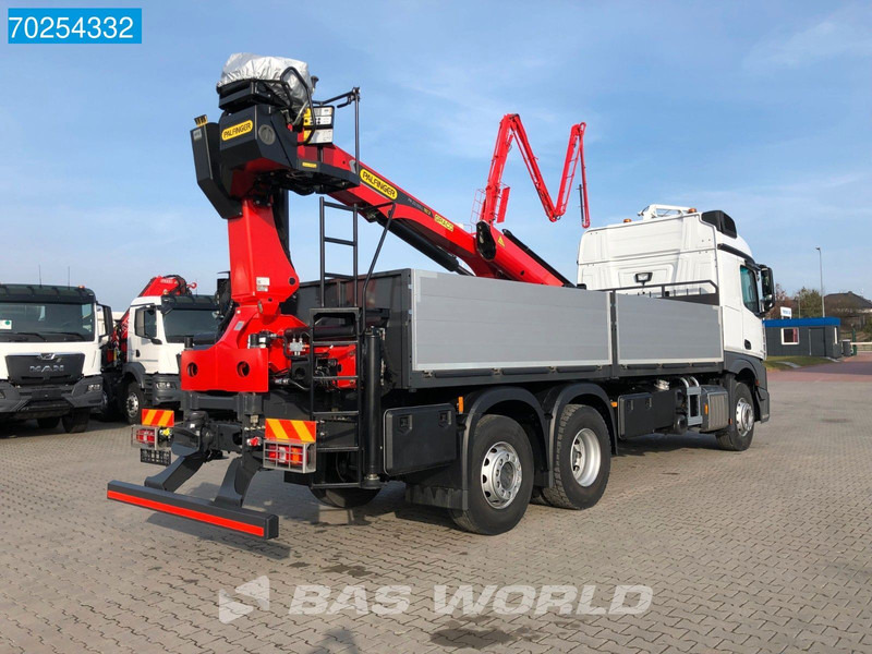 Mercedes-Benz Actros 2646 6X2 Palfinger PK 20.501 L Kran Crane Automatic Euro 6 - Flakbil, Kranbil: bild 5 Mercedes-Benz Actros 2646 6X2 Palfinger PK 20.501 L Kran Crane Automatic Euro 6 - Flakbil, Kranbil: bild 5