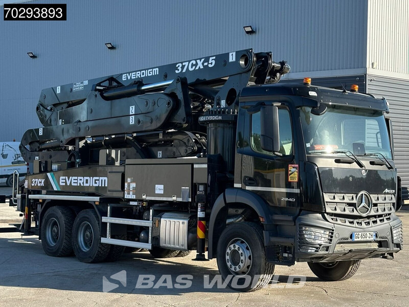 Mercedes-Benz Arocs 2840 Arocs 6X4 NEW! Everdigm 37CX-5 concrete pump Steel Suspension Automatic Euro 6 - Betongpump: bild 3 Mercedes-Benz Arocs 2840 Arocs 6X4 NEW! Everdigm 37CX-5 concrete pump Steel Suspension Automatic Euro 6 - Betongpump: bild 3
