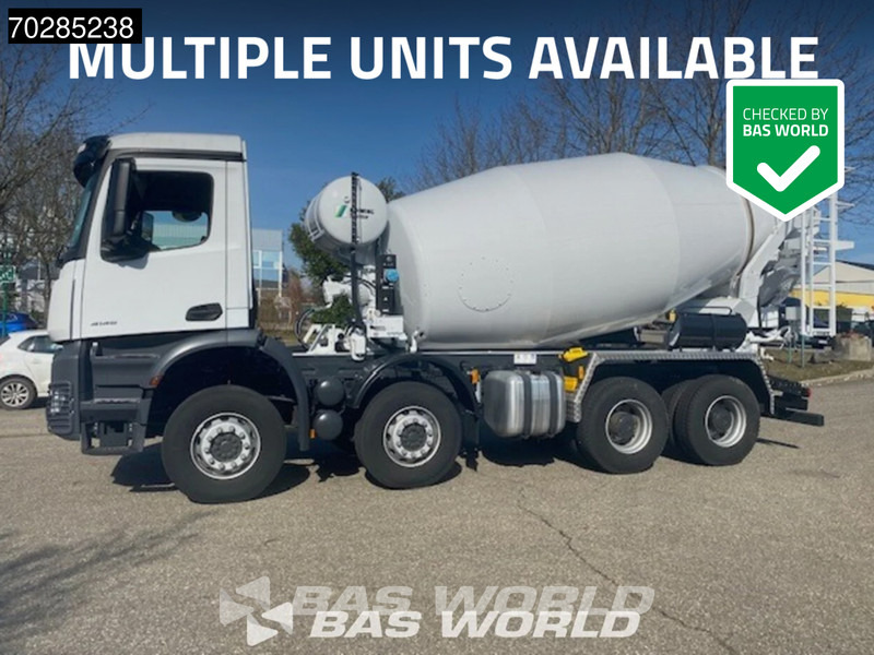 Mercedes-Benz Arocs 4145 8X4 10m3 Schwing Stetter mixer Manual Steelsuspension Euro 3 - Betongbil: bild 1 Mercedes-Benz Arocs 4145 8X4 10m3 Schwing Stetter mixer Manual Steelsuspension Euro 3 - Betongbil: bild 1