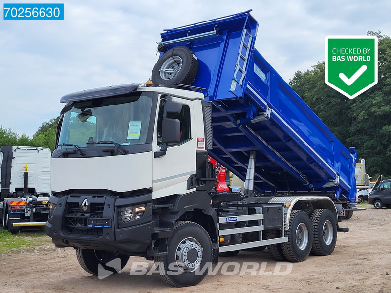 Renault K 430 6X6 6x6 13m3 Big-Axle 3-Seiten Euro 6 - Tippbil lastbil: bild 1 Renault K 430 6X6 6x6 13m3 Big-Axle 3-Seiten Euro 6 - Tippbil lastbil: bild 1