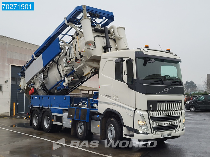 Volvo FH 500 8X4 Vacuum truck Gully Emptier 14.000ltr VEB+ Navi Euro 6 - Sugbil: bild 3 Volvo FH 500 8X4 Vacuum truck Gully Emptier 14.000ltr VEB+ Navi Euro 6 - Sugbil: bild 3