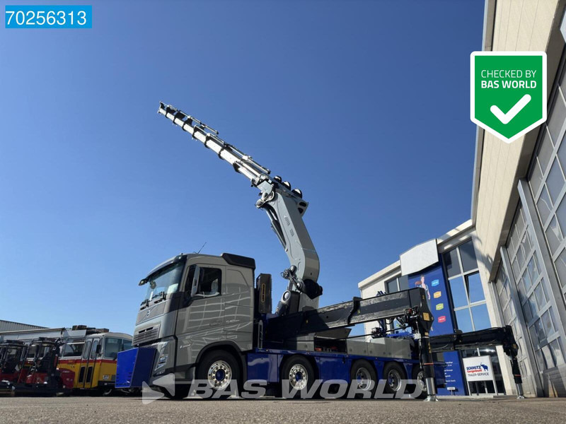 Volvo FH 540 10X4 NEW! Effer 2255 Kran Crane Lift-Lenkachse ACC Navi - Flakbil, Kranbil: bild 1 Volvo FH 540 10X4 NEW! Effer 2255 Kran Crane Lift-Lenkachse ACC Navi - Flakbil, Kranbil: bild 1