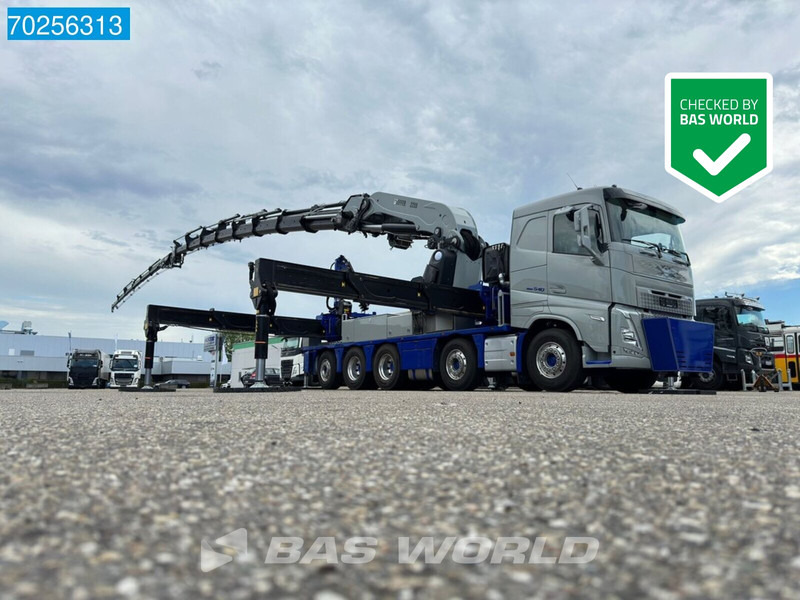 Volvo FH 540 10X4 NEW! Effer 2255 Kran Crane Lift-Lenkachse ACC Navi - Flakbil, Kranbil: bild 2 Volvo FH 540 10X4 NEW! Effer 2255 Kran Crane Lift-Lenkachse ACC Navi - Flakbil, Kranbil: bild 2