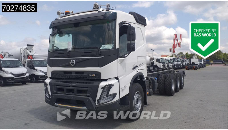 Volvo FMX 500 8X4 NEW 8x4 chassis Lift+steering axle VEB+ Euro 6 - Chassi lastbil: bild 1 Volvo FMX 500 8X4 NEW 8x4 chassis Lift+steering axle VEB+ Euro 6 - Chassi lastbil: bild 1