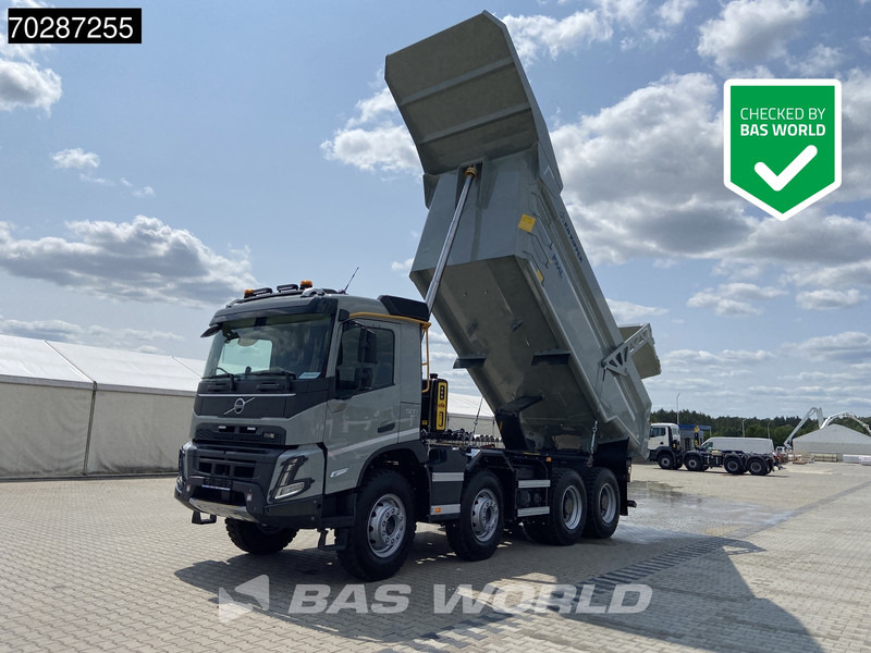 Volvo FMX 500 FMX 8X4 Steel Tipper VEB+ Steelsuspension Euro 6 - Tippbil lastbil: bild 1 Volvo FMX 500 FMX 8X4 Steel Tipper VEB+ Steelsuspension Euro 6 - Tippbil lastbil: bild 1