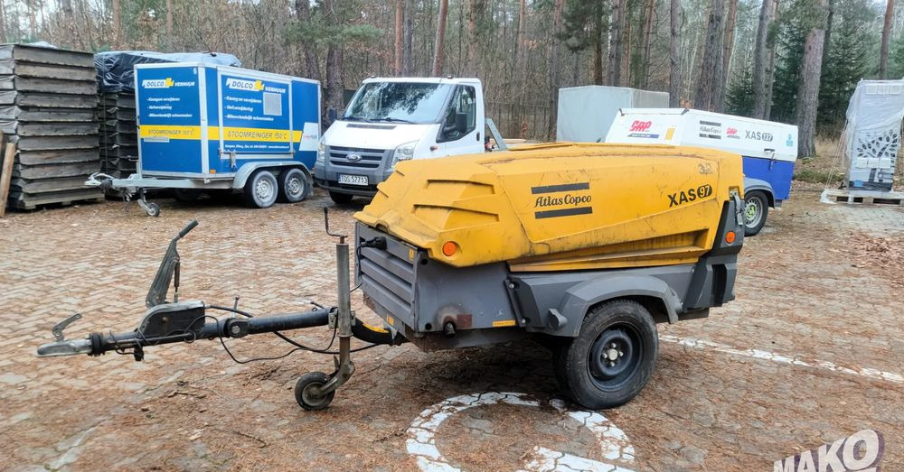 Atlas Copco XAS 97 DD PE - Elgenerator: bild 1 Atlas Copco XAS 97 DD PE - Elgenerator: bild 1